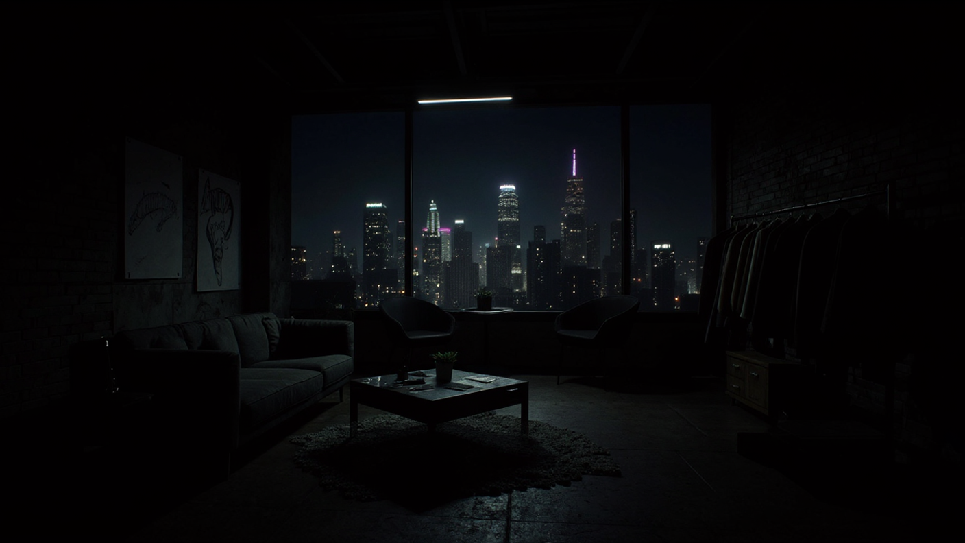 HELYX Office at Night